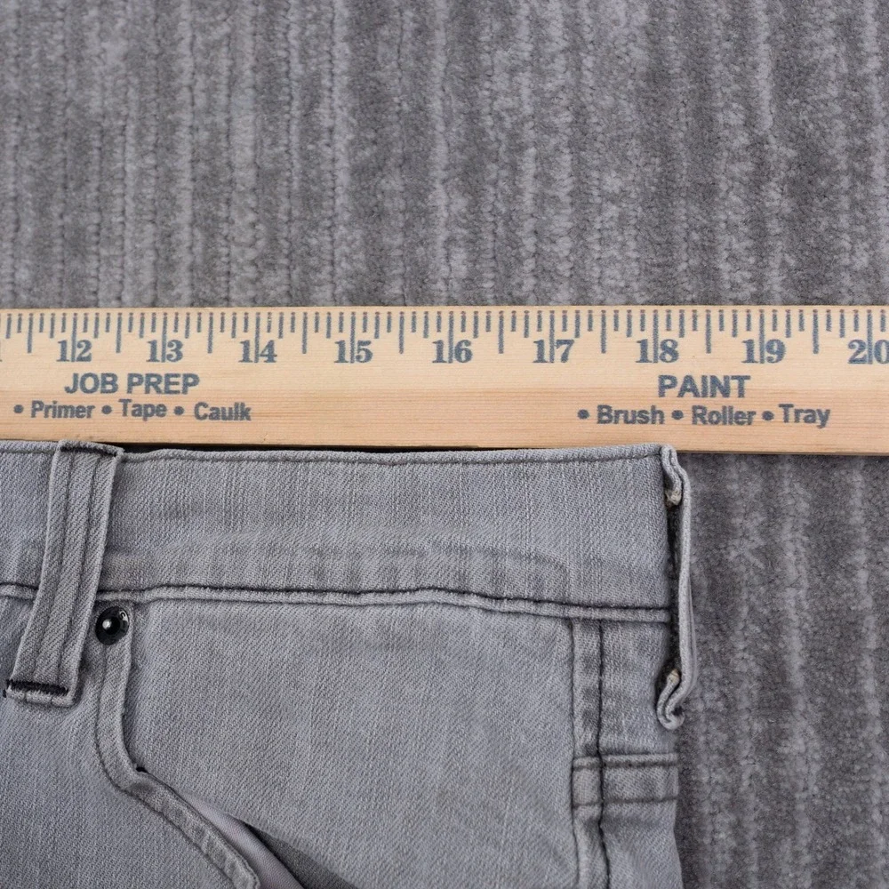 Levis 511 Skinny Jeans Mens Gray Denim Pants 36x30 Fit 31 Light Wash Casual